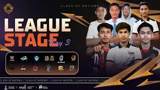 CLASH OF NATIONS | LEAGUE STAGES - Week 2 | DAY 3 | Group C vs D
