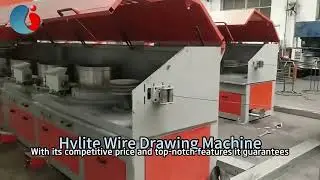 1800/Min Efficiency Steel Wire Rod Straight Line wire drawing machine