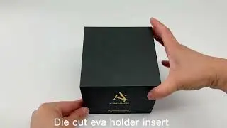 Custom Luxury Black Scent Candle Boxes Packaging