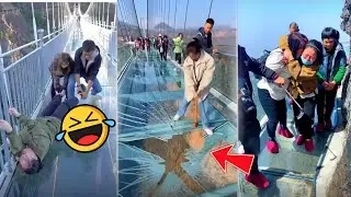 Most Dangerous Tourist Spots in China | Most dangerous cliff way to the village