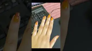 Glam Up Your Nails with This Easy Tip 💅🔥 #nailart #nailpolish #grwm #shortsfeed