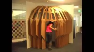 Folding Technique on Origamic Architecture