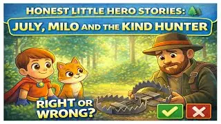 HONEST LITTLE HERO STORIES: JULY, MILO AND THE KIND HUNTER