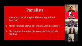 Ontario Liberal Education Recovery Plan - Presented by MUPLA & SGPLA