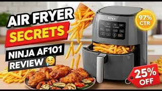MIND-BLOWING Air Fryer Secrets Revealed with Ninja AF101 Review
