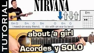 About A Girl guitarra y solo  Aprende a tocar Nirvana Como tocar guitarra facil