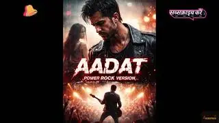 AADAT Power Rock Version 🔥   Emotional Rock Anthem 2026   Hindi Urdu