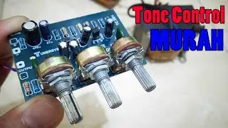 Cara pasang Tone Kontrol non Simetris pakai 12v extra travo