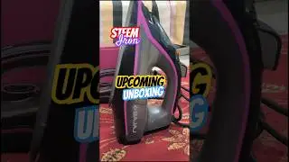 Upcoming unbox steem Iron press #Bajaj #thegreatindiantaste #amritakash #ironpress #press #iron