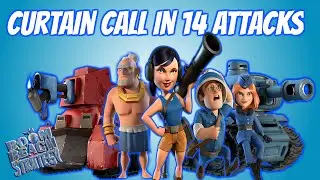 Boom Beach 50 Men Task Force Operation - Curtain Call Down in 14 attacks - Operation Strategy