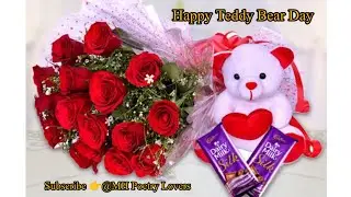 Happy Teddy Bear Day / Teddy Day / Love Teddy / Cute Teddy / Teddy Heart/Islam ki shahzadi