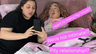 Answering your assumptions about our queer interabled relationship!