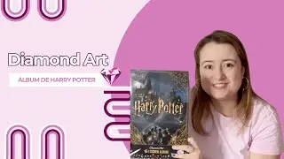DIAMOND ART - &Aacute;lbum de Harry Potter de pintura con diamantes