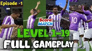 Score! Hero Level 1-19 - Full Gameplay | Episode 1 - Football Game