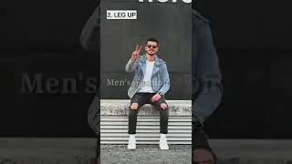 Stylish Sitting Pose For Boy's | Photoshoot ideas |  Photography hacks | Men's fashion