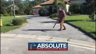 Paver Sealing Process at Absolute Paver Sealing and Power Washing in Lakewood Ranch Florida