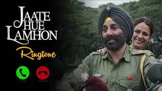 Jaate Hue Lamhon Ringtone | Border 2 |  Vishal Mishra | Download Link |