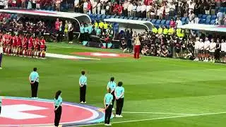 NORWEGIAN NATIONAL ANTHEM SUNG BY ASTRID S AT EURO 2025 OPENING GAME #Fromirelandandbeyond  