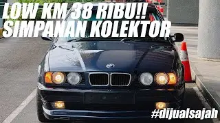 BMW E34 SANGAT UTUH | SIMPANAN KM 38 RIBU FULL RACING DYNAMICS | MAURITIUSBLAU 520i &lsquo;89 #dijualsajah