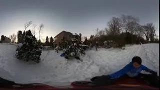 Sled shot on GoPro Max