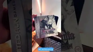 Распаковка Castlevania Advance Collection , Quake II ps5 #limitedrungames #castlevania #quake2 e