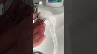 ￼Universal Splash-Proof Filter Faucet Nozzle 720&deg; Robotic Arm Kitchen Tap - youtube shorts