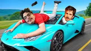 Adam Friedland & Nick Mullen Go Full Idiot in a Lamborghini 😂 | Cum Town