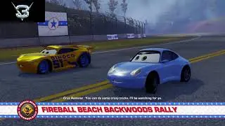 Cars 3: Driven to Win: Fireball Beach Backwoods Rally (Stunt Showcase)