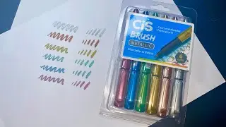 Marcador Pen Brush Metalic CiS