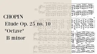 CHOPIN Etude Op. 25 no. 10 