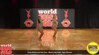 Farya Zaman & Yan Zhou - Mixed Latin Duet - Open Division - World Salsa Solo Brisbane 2019