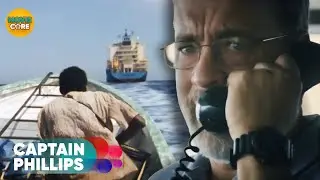 Freight Ship Boarded By Pirates | Captain Phillips (Tom Hanks) | MovieCore