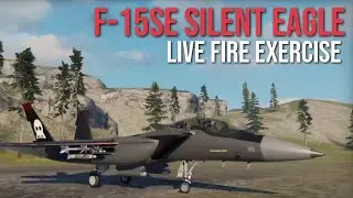 MWT Tank Battles (Mobile Game): F-15SE Silent Eagle during Live Fire Exercise