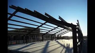 Under Construction: Pre-Engineered Steel Homeless Shelter - Part 1
