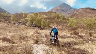 Scottish Six Days Trial 2024.  Day 1, Cameron Hill