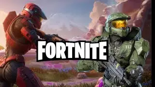 Master chief reacts to the new Fortnite trailer!! AI master chief voice on VOICES ai 