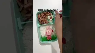 Peppa Pig Baon Ideas for kids! #bentolunchforkids #bentolunch #baonserye #baonideas