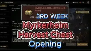 Legend of Ymir* Myrkrheim Harvest Chest opening 3rd Week #mmorpg #mmorpg #legendofymir #ymir