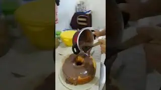 Bom dia cheguei fam&iacute;lia gruds e bolo a tarde