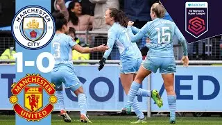 ANOTHER WEIR WONDERGOAL | WSL Highlights | Man City 1-0 Man Utd | Manchester Derby