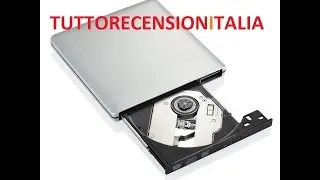 [VicTsing] Masterizzatore Esterno Ultra sottile USB 3.0 Alluminio CD/DVD-RW