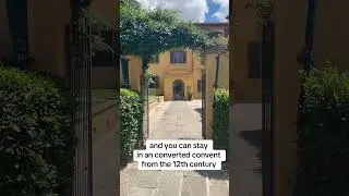 Best hotel in Florence, Italy! It&rsquo;s a converted convent walking distance to city center. #florence