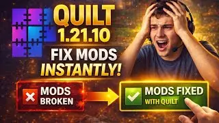 QUILT Modloader TUTORIAL &ndash; Install Quilt on Minecraft 1.21.10