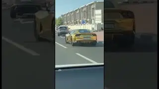 Golden Sports Car - Dubai 19 @dubailife352@drivinggoldencars4592@RyanIsDriving@Therichest