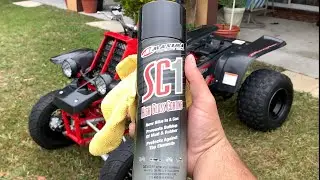 Maxima Racing Oils SC1 High Gloss Coating Product Review on a Yamaha Banshee | GUARANTEED QUALITY