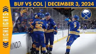 Tage Thompson Scores Back-To-Back In Buffalo Sabres 5-4 Loss To Colorado Avalanche | Highlights