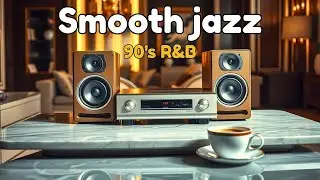 Smooth Jazz 90’s R&B ☕ Cozy Coffee Shop Vibes | Relax, Work & Chill