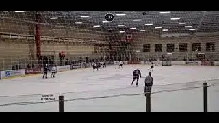 Puck retrieval, to jumping up in the play, then goal vs Montana Wolves