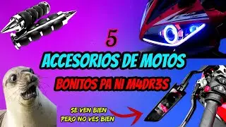 5 ACCESORIOS DE MOTOS ATRACTIVOS PERO INUTILES