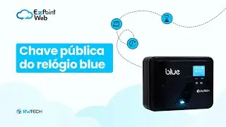 Chave p&uacute;blica do rel&oacute;gio blue
